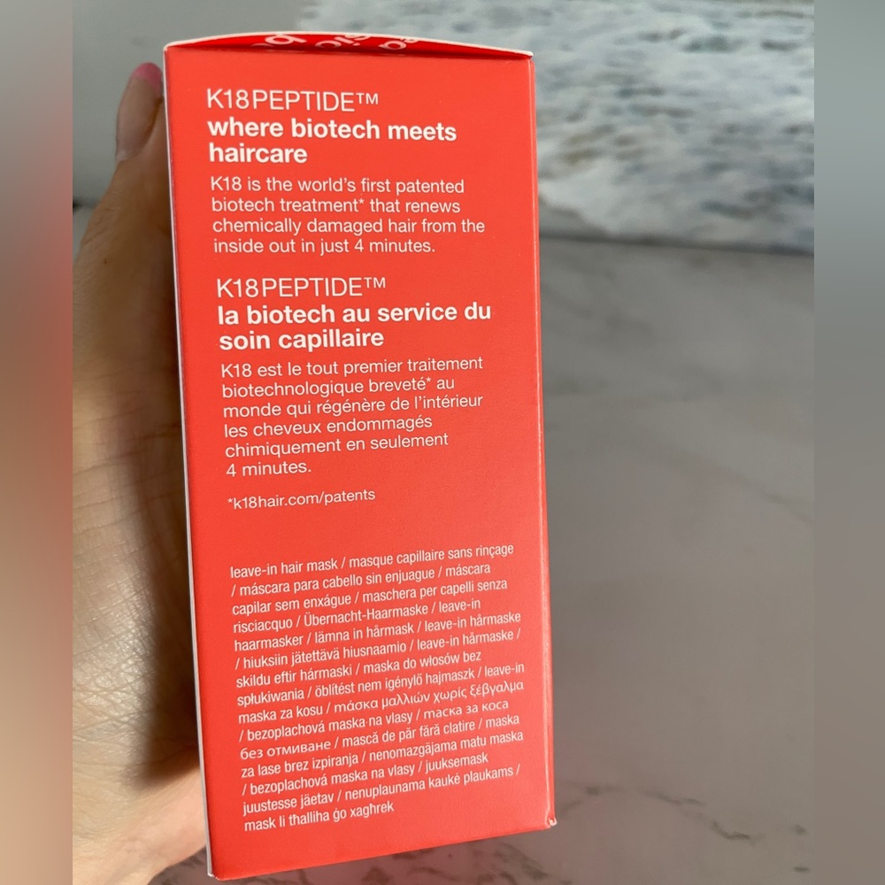 NEW K18 Biomimetic Hairscience Leave in Hair Molecular Repair Hair - Picture 4 of 5